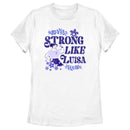 Women's Encanto Strong Like Luisa Ornate Flower T-Shirt