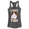 Junior's Encanto Luisa I Got This Motto with Butterfly Racerback Tank Top