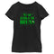 Girl's Encanto No Se Habla De Bruno Green Text T-Shirt