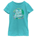 Girl's Encanto No Se Habla De Bruno Tropical Leaves T-Shirt