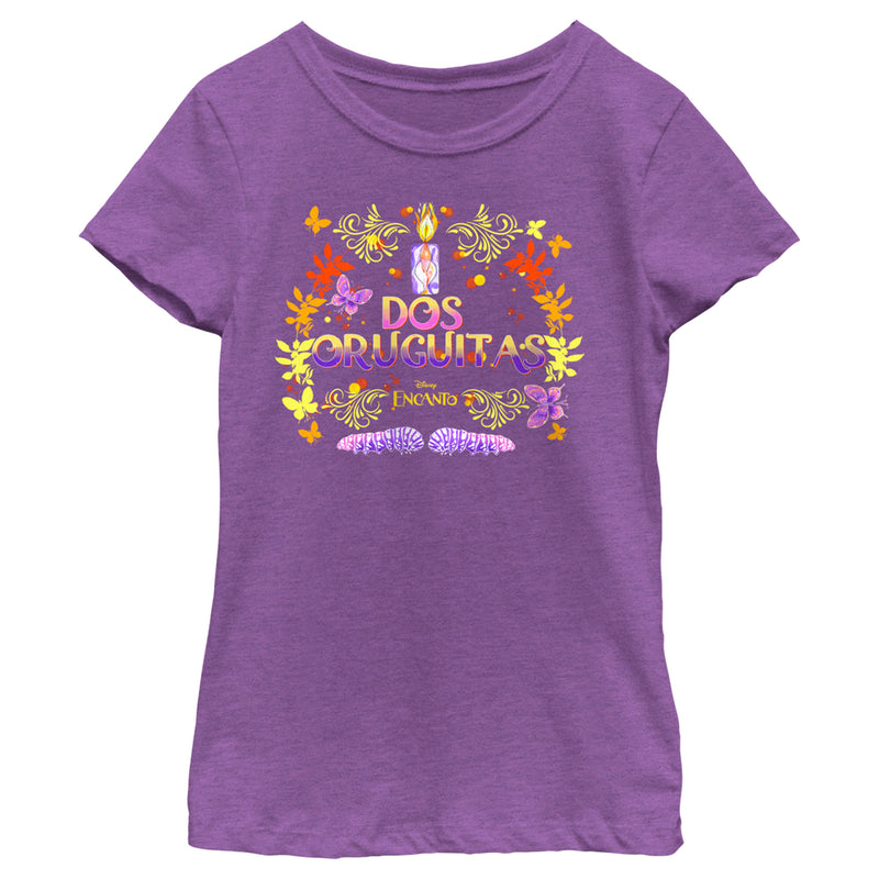 Girl's Encanto Dos Oruguitas Two Caterpillars T-Shirt