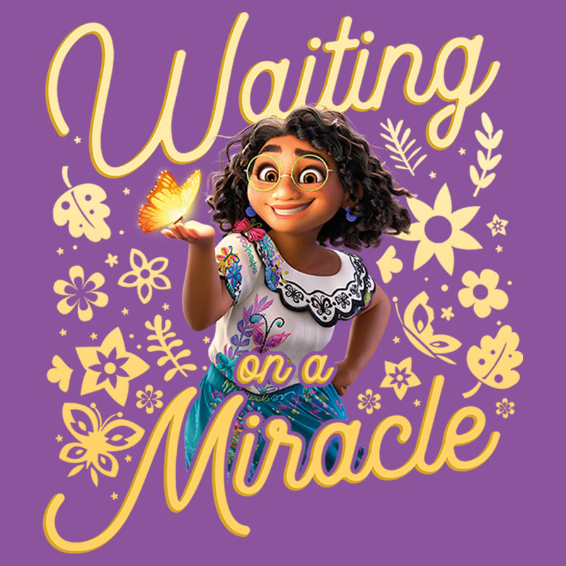 Girl's Encanto Mirabel Waiting on a Miracle T-Shirt