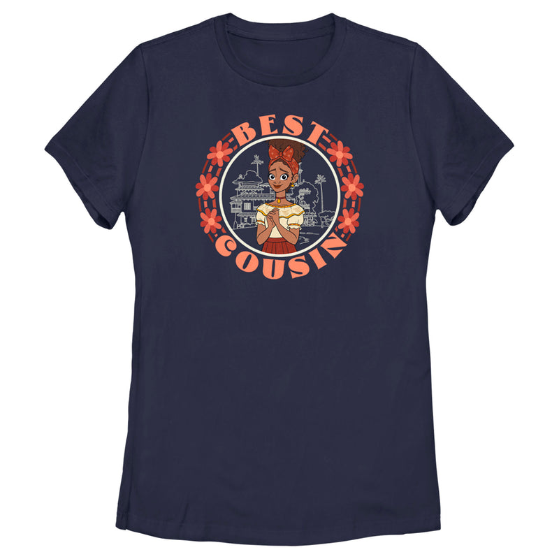 Women's Encanto Dolores Best Cousin Circle T-Shirt