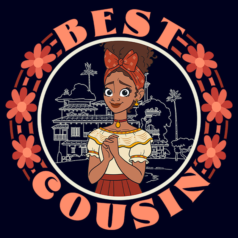 Junior's Encanto Dolores Best Cousin Circle T-Shirt