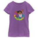Girl's Encanto Mirabel Little Sister Jump T-Shirt