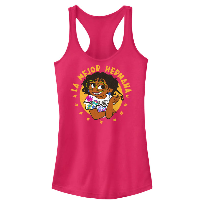 Junior's Encanto Mirabel La Mejor Hermana Portrait Racerback Tank Top
