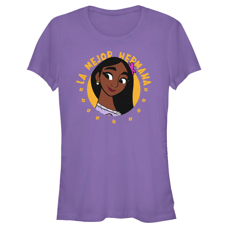 Junior's Encanto Isabela La Mejor Hermana Portrait T-Shirt