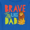 Toddler's Lion King Father's Day Simba and Mufasa Brave Like Dad T-Shirt