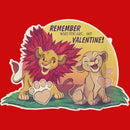 Boy's Lion King Nala and Simba You Are My Valentine T-Shirt