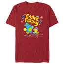 Men's Toy Story 4 Ducky and Bunny Easter Funday T-Shirt