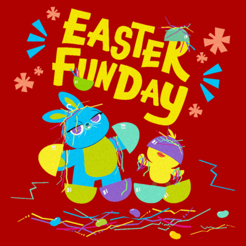 Junior's Toy Story 4 Ducky and Bunny Easter Funday T-Shirt