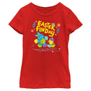 Girl's Toy Story 4 Ducky and Bunny Easter Funday T-Shirt
