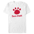 Men's Turning Red Panda Power Paw Print T-Shirt