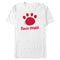 Men's Turning Red Panda Power Paw Print T-Shirt