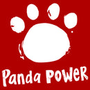 Men's Turning Red Panda Power Paw Print T-Shirt