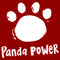 Women's Turning Red Panda Power Paw Print T-Shirt