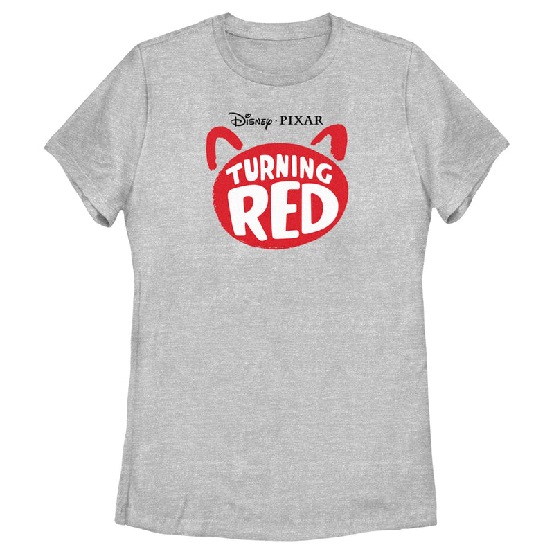 Women's Turning Red Panda Silhouette Logo T-Shirt