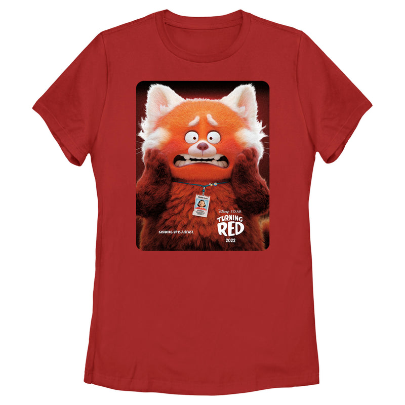 Women's Turning Red Red Panda Mei Lee Poster T-Shirt