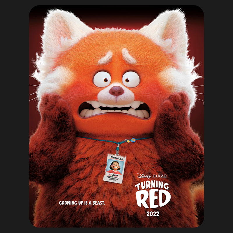 Junior's Turning Red Red Panda Mei Lee Poster Festival Muscle Tee