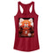 Junior's Turning Red Red Panda Mei Lee Poster Racerback Tank Top