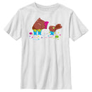 Boy's Toy Story Aliens Chocolate Easter Bunny T-Shirt