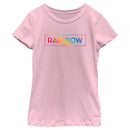 Girl's Rainbow High Colorful Classic Logo T-Shirt