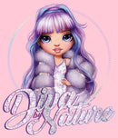 Girl's Rainbow High Violet Diva by Nature T-Shirt