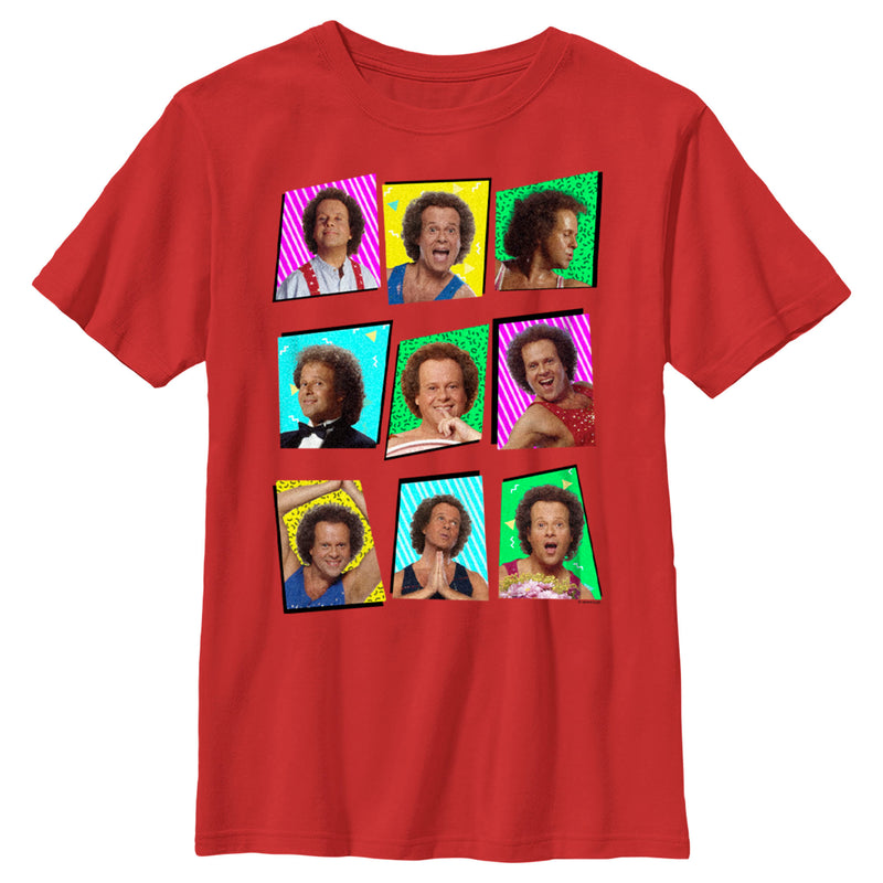 Boy's Richard Simmons Retro Boxes T-Shirt