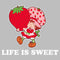 Men's Strawberry Shortcake Sweet Strawberry T-Shirt