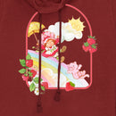 Junior's Strawberry Shortcake Rainbow Slide Adventure Cowl Neck Sweatshirt