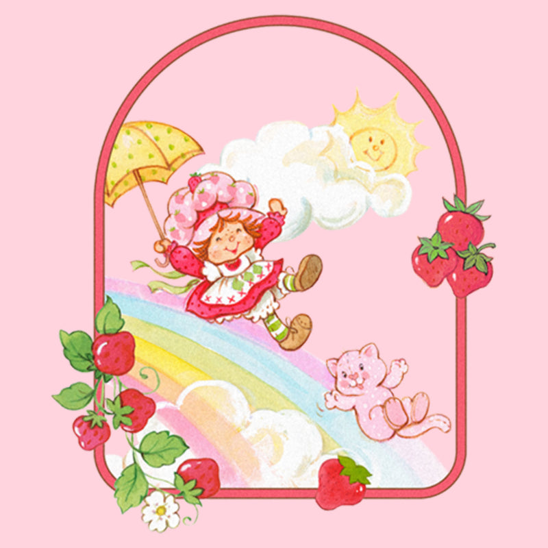 Junior's Strawberry Shortcake Rainbow Slide Adventure Friends T-Shirt