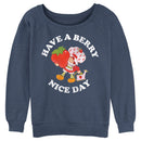 Junior's Strawberry Shortcake Berry Nice Day Greeting Sweatshirt