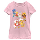 Girl's Strawberry Shortcake Sweet Walk Friends T-Shirt