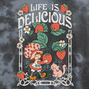 Junior's Strawberry Shortcake Life is Delicious T-Shirt