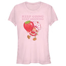 Junior's Strawberry Shortcake Keep Going Keep Growing T-Shirt