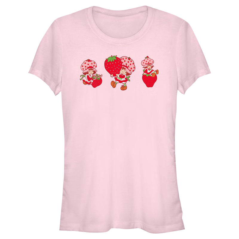 Junior's Strawberry Shortcake Sweet Berry Lineup T-Shirt