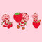 Junior's Strawberry Shortcake Sweet Berry Lineup T-Shirt