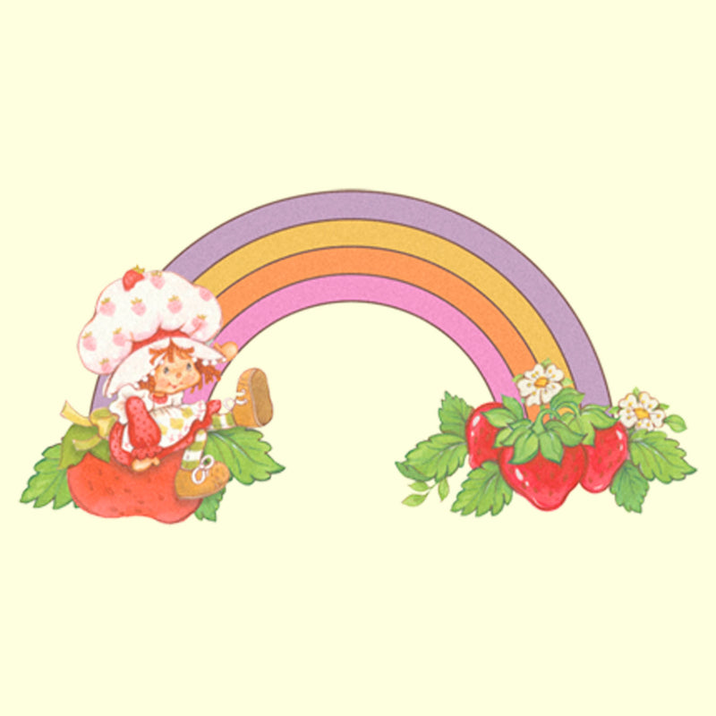 Men's Strawberry Shortcake Enjoying the Rainbow T-Shirt