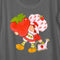 Women's Strawberry Shortcake Cute Berry Gardener Scoop Neck