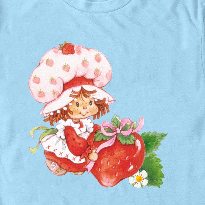 Men's Strawberry Shortcake Watercolor Berry T-Shirt