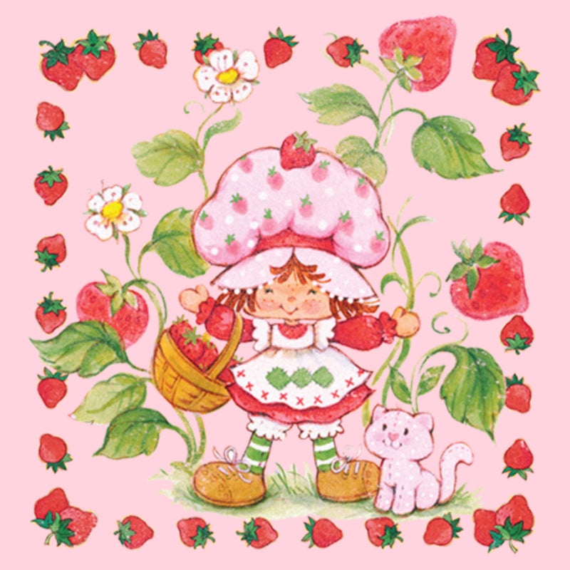 Junior's Strawberry Shortcake Berry Frame T-Shirt