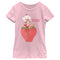 Girl's Strawberry Shortcake Relaxing on a Berry T-Shirt