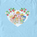 Men's Strawberry Shortcake Friends in a Heart T-Shirt