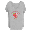 Women's Strawberry Shortcake Cartoon Berry Traveler T-Shirt