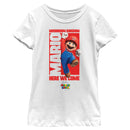 Girl's The Super Mario Bros. Movie Mario Mushroom Kingdom Here We Come T-Shirt