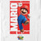 Men's The Super Mario Bros. Movie Mario Mushroom Kingdom Here We Come T-Shirt