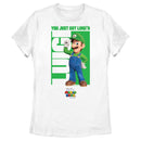 Women's The Super Mario Bros. Movie Luigi You Just Got Luigi'd T-Shirt