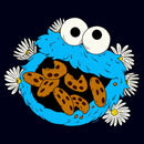 Women's Sesame Street Cookie Monster and Daisies T-Shirt