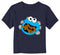 Toddler's Sesame Street Cookie Monster and Daisy Flowers T-Shirt