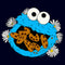 Toddler's Sesame Street Cookie Monster and Daisy Flowers T-Shirt